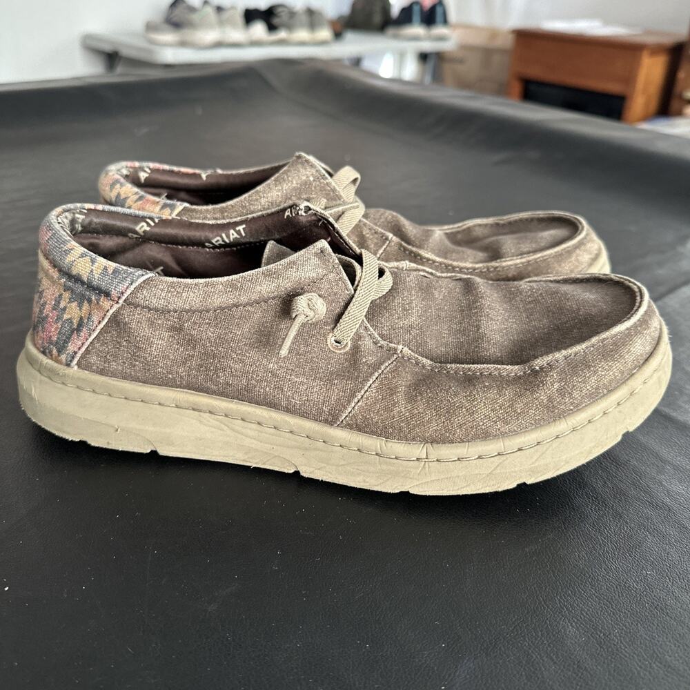 Ariat Hilo Shoes Men’s 9.5 EE Extra Wide Slip on casual comfort 990